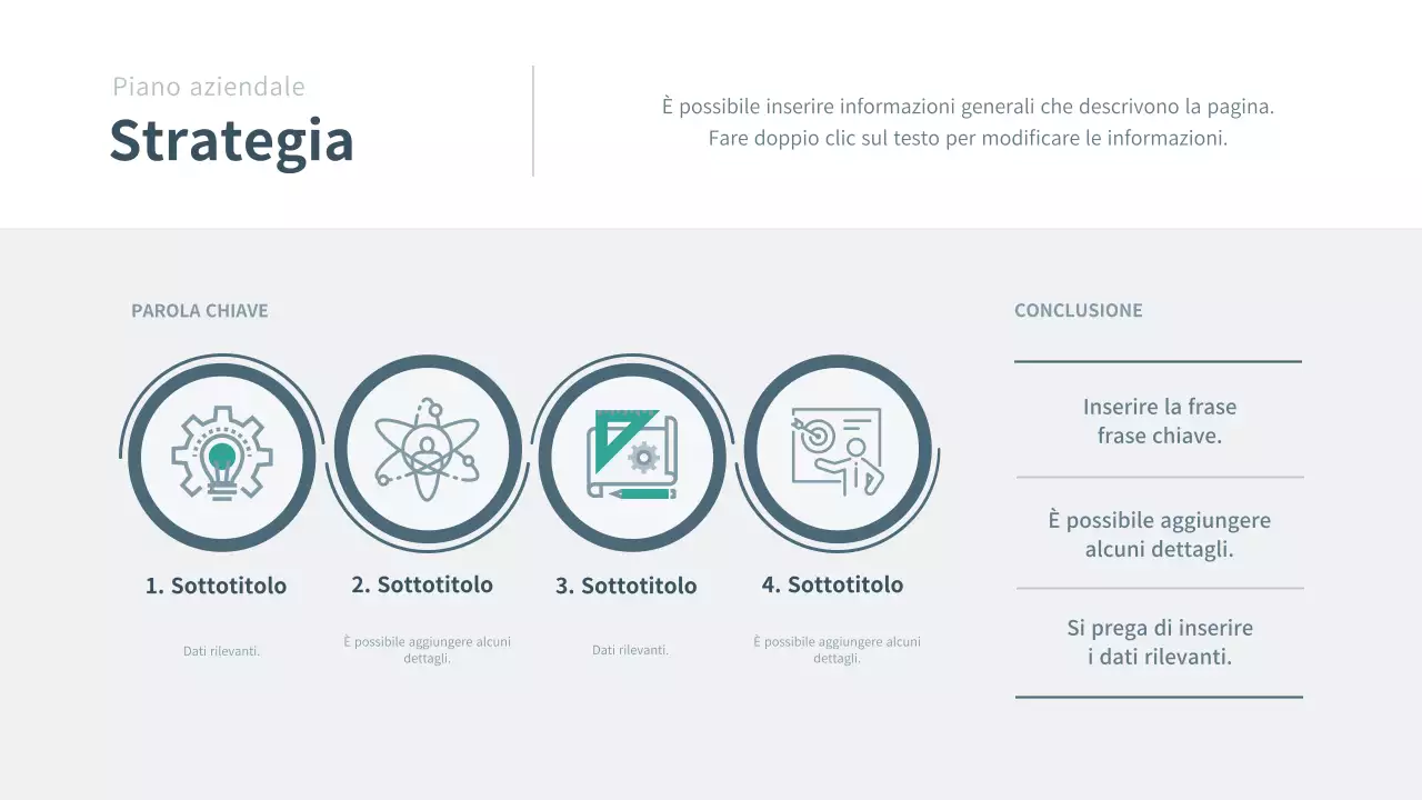 Presentazione del business plan aziendale in marina