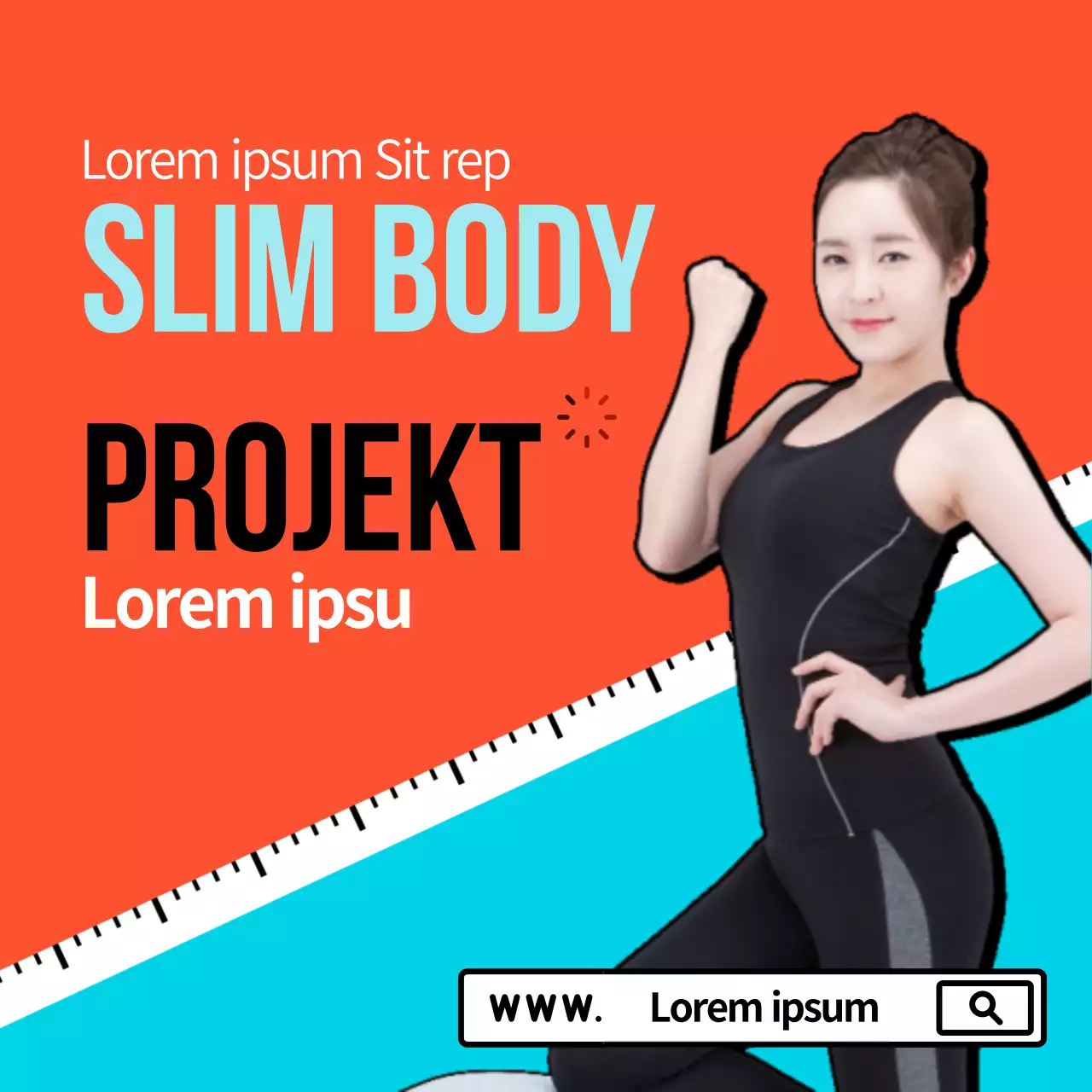 Projekt Schlanker Körper