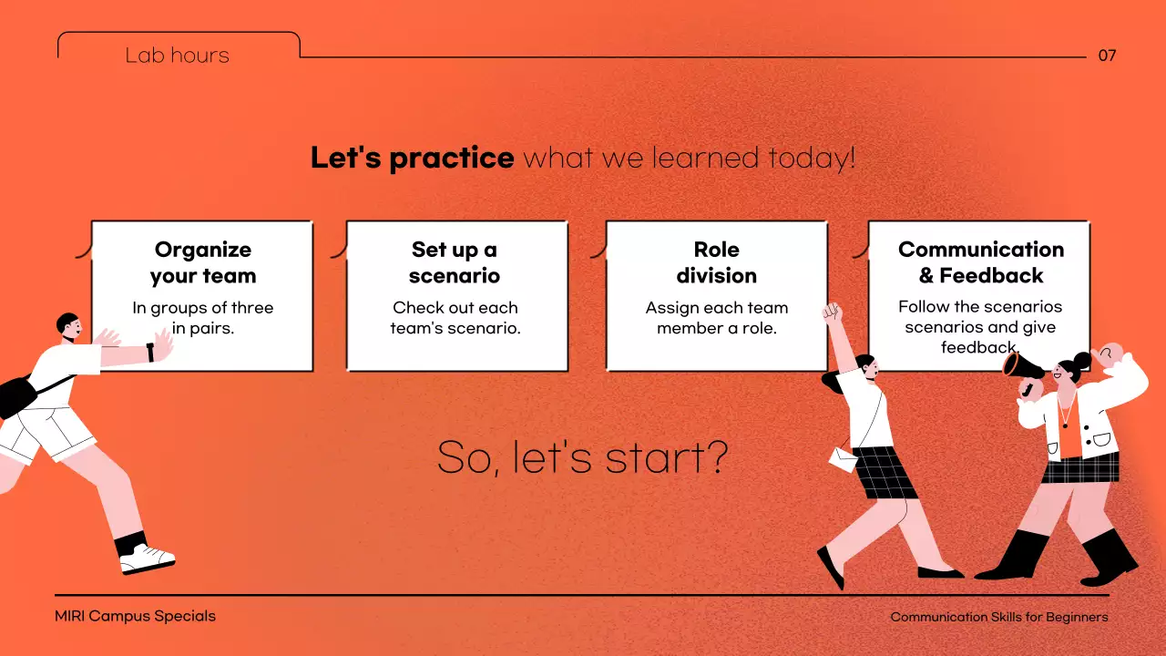 오렌지 모던 커뮤니케이션 강의 프레젠테이션