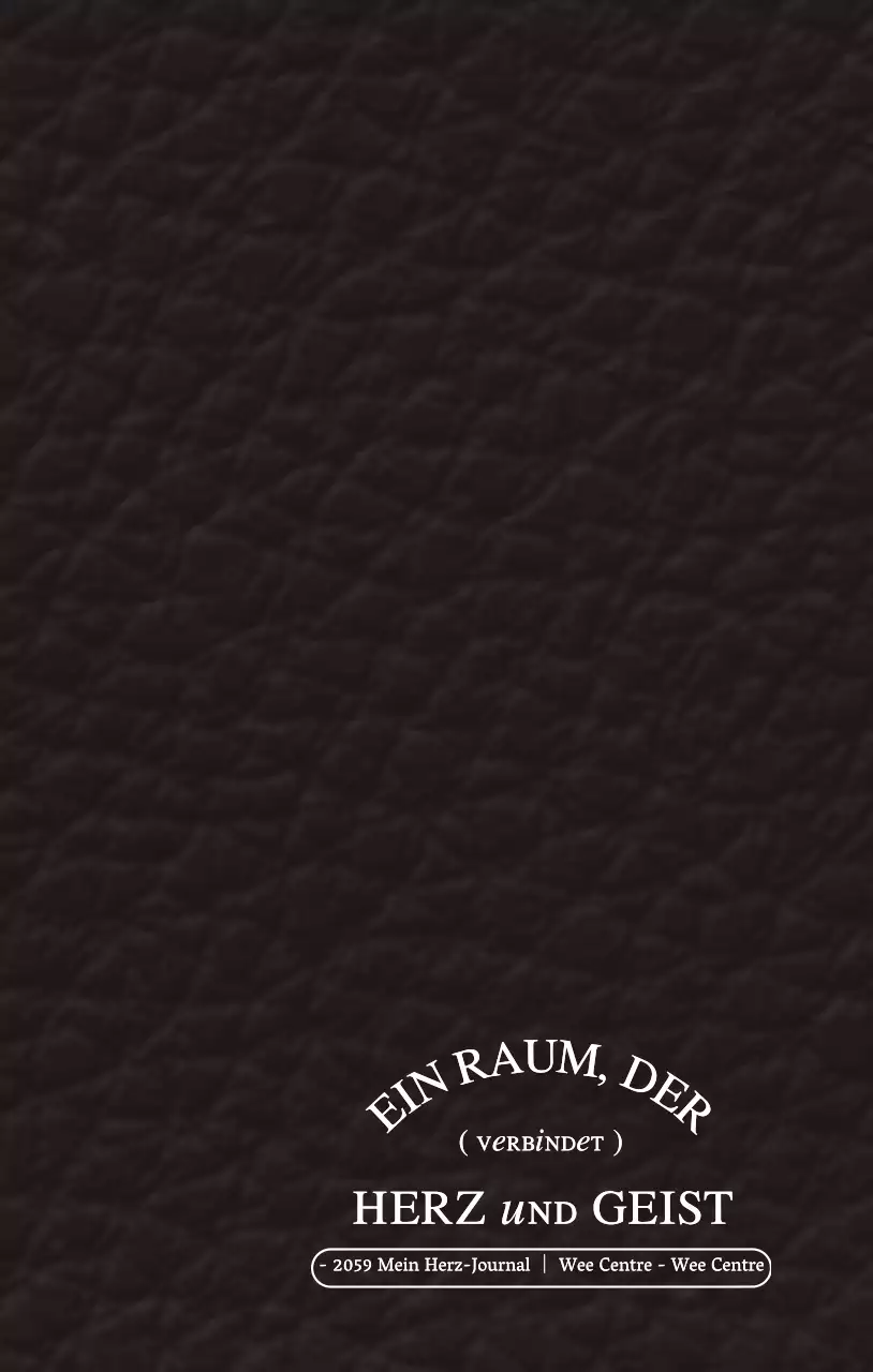 Emotionales Spaziergangskonzept Logbuch des WEE-Zentrums