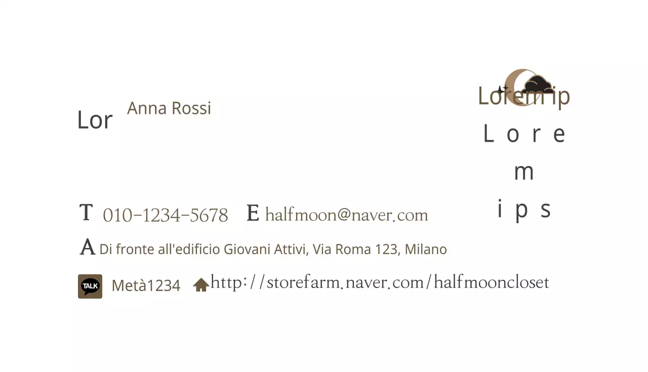 Armadio a mezza luna