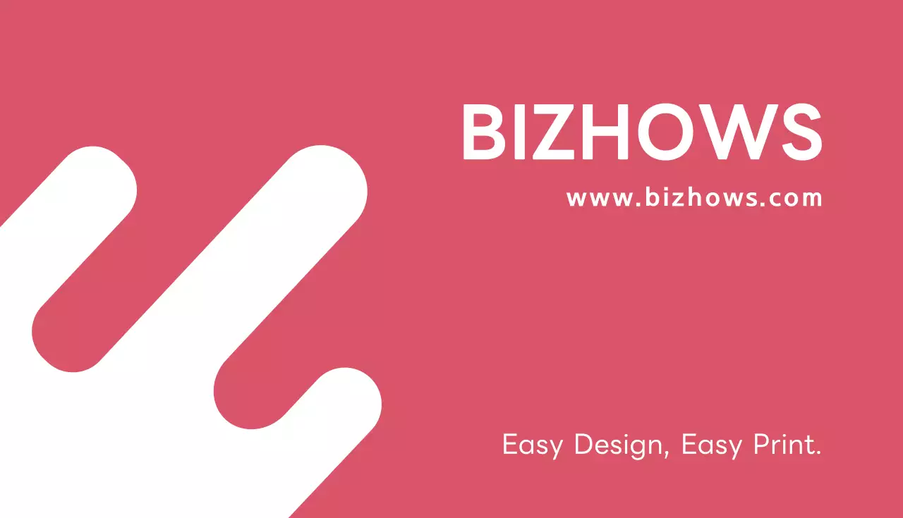 白黒 シンプル ビジネス 名刺