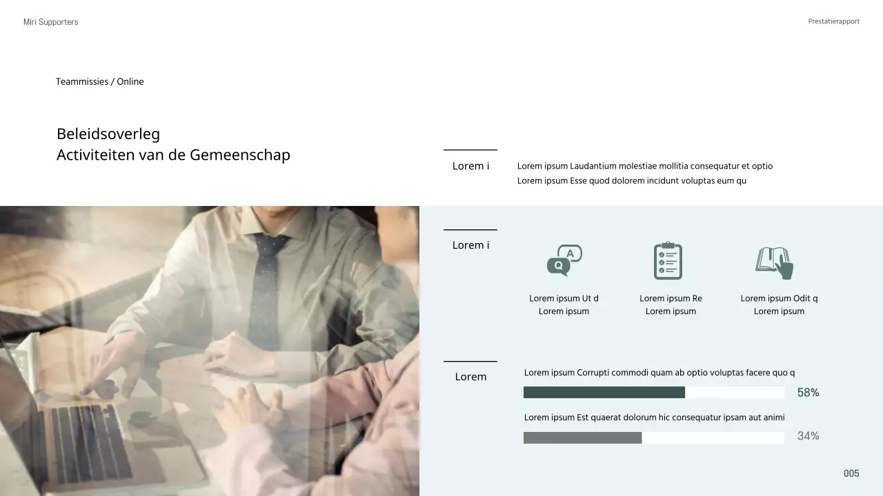 Eenvoudig, lichtblauw ondersteunend activiteitenlogboek