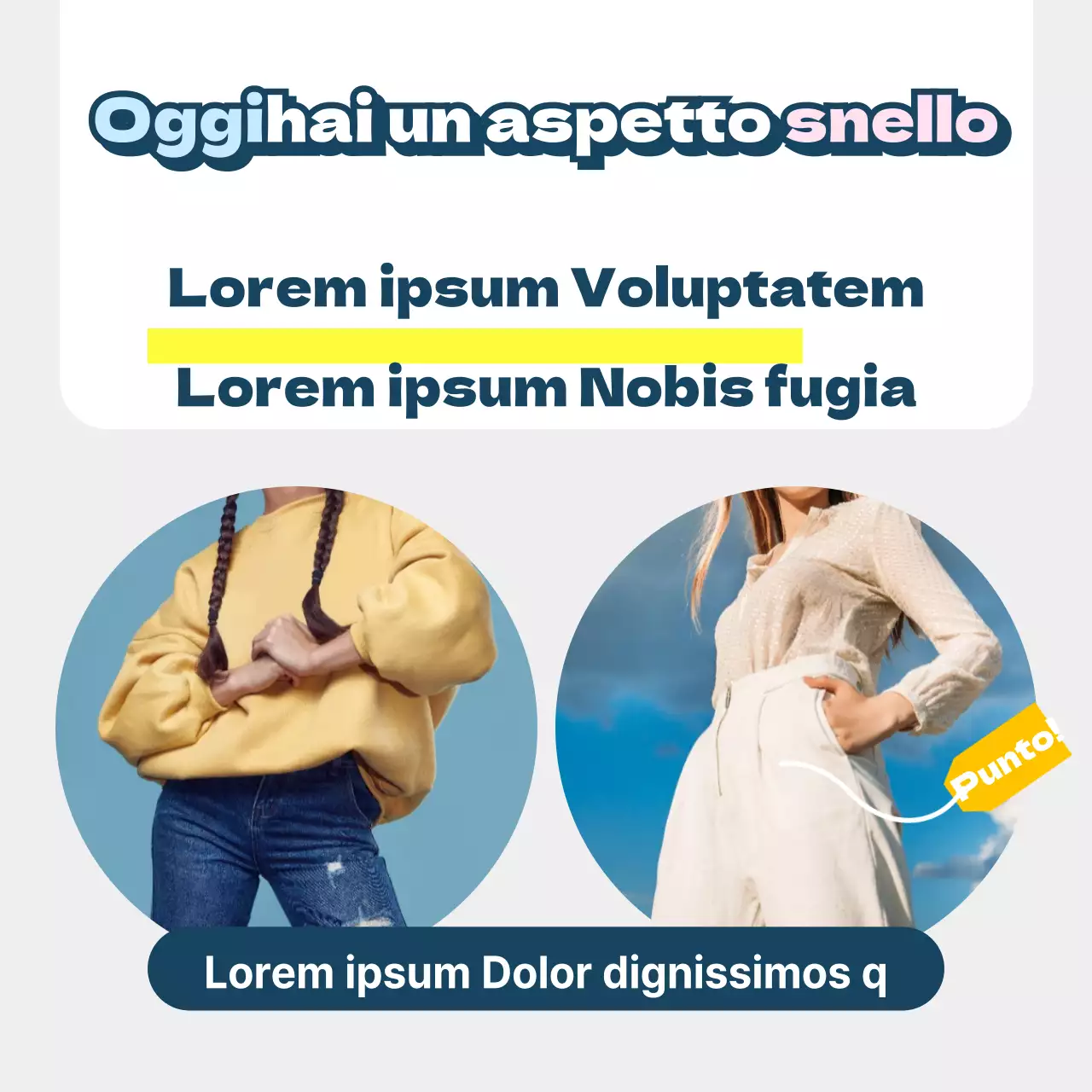 Cosa indossare domani?