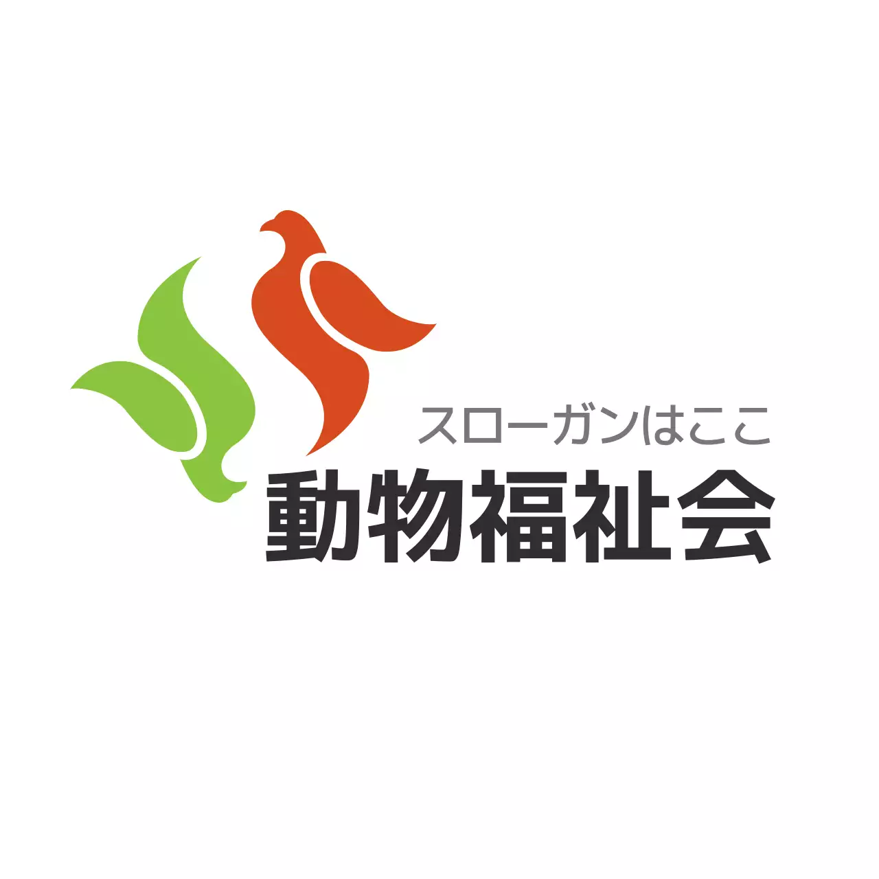 カラフル シンプル ロゴ