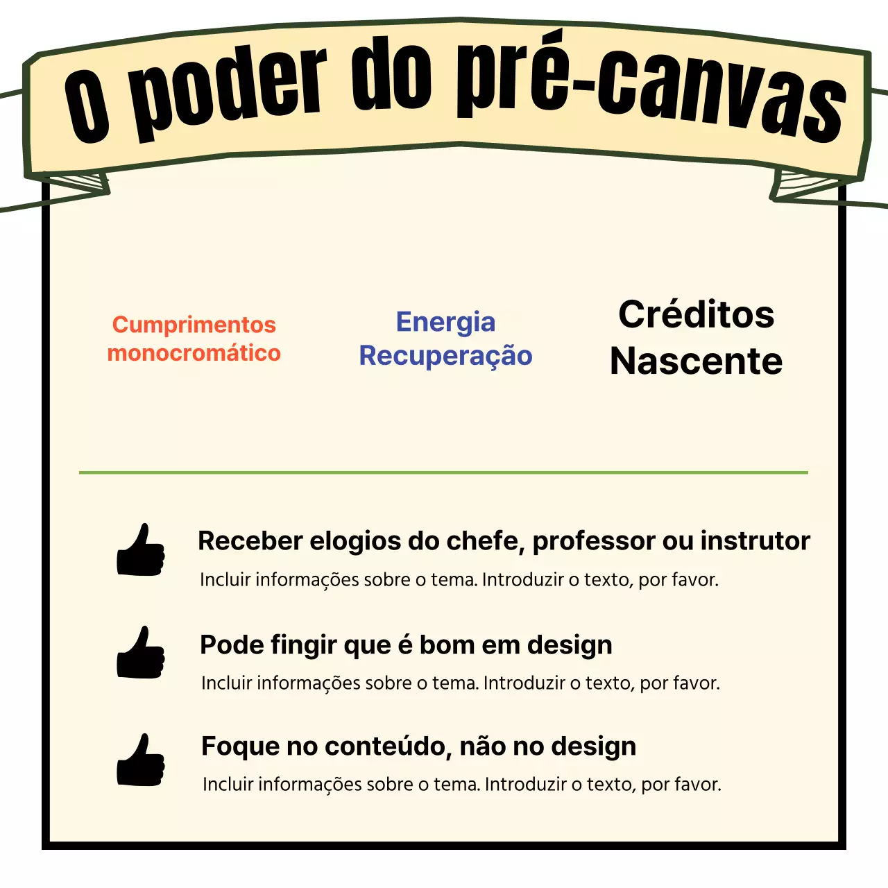 O poder da pré-tela, realçado pelos banners de fita amarela