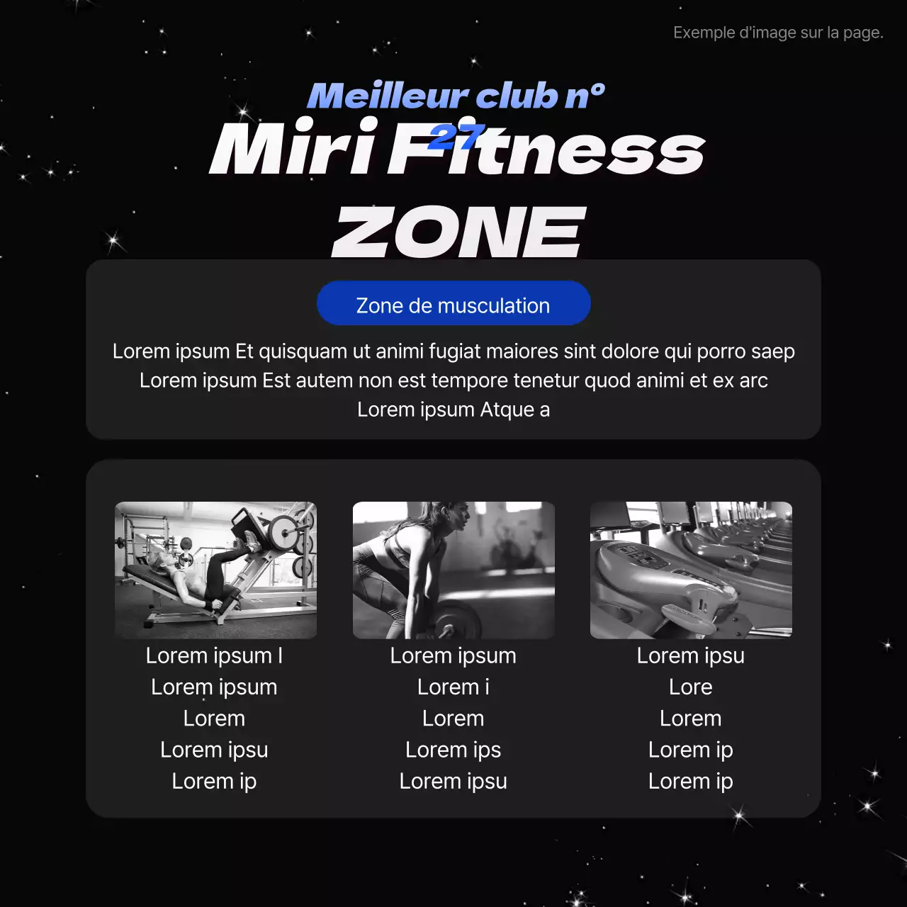 Le noir et le bleu pour une santé simple Fitness News