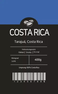 Costa Rica Tarazu-Bohnen