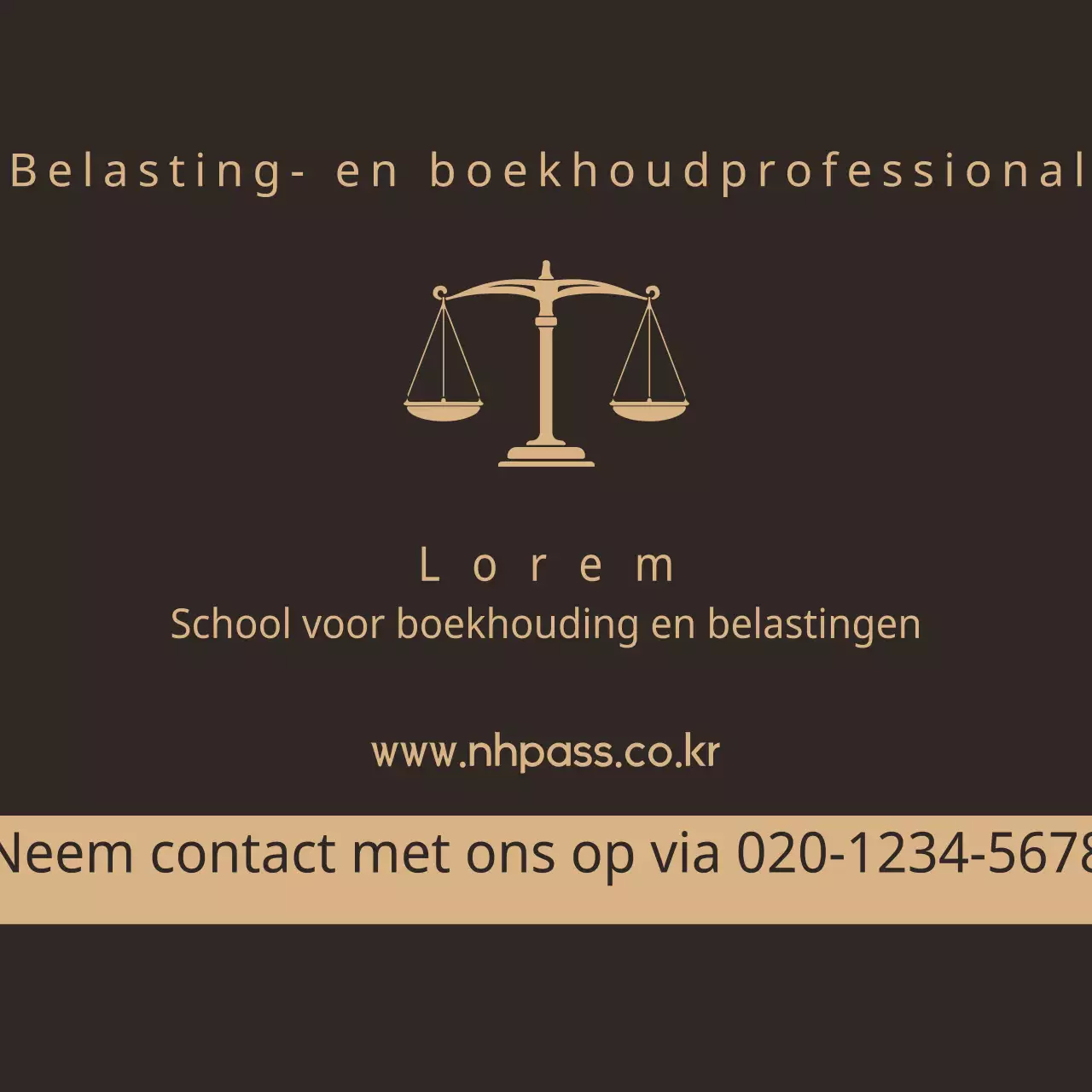 School voor boekhouding en belastingen