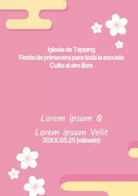 Culto primaveral al aire libre