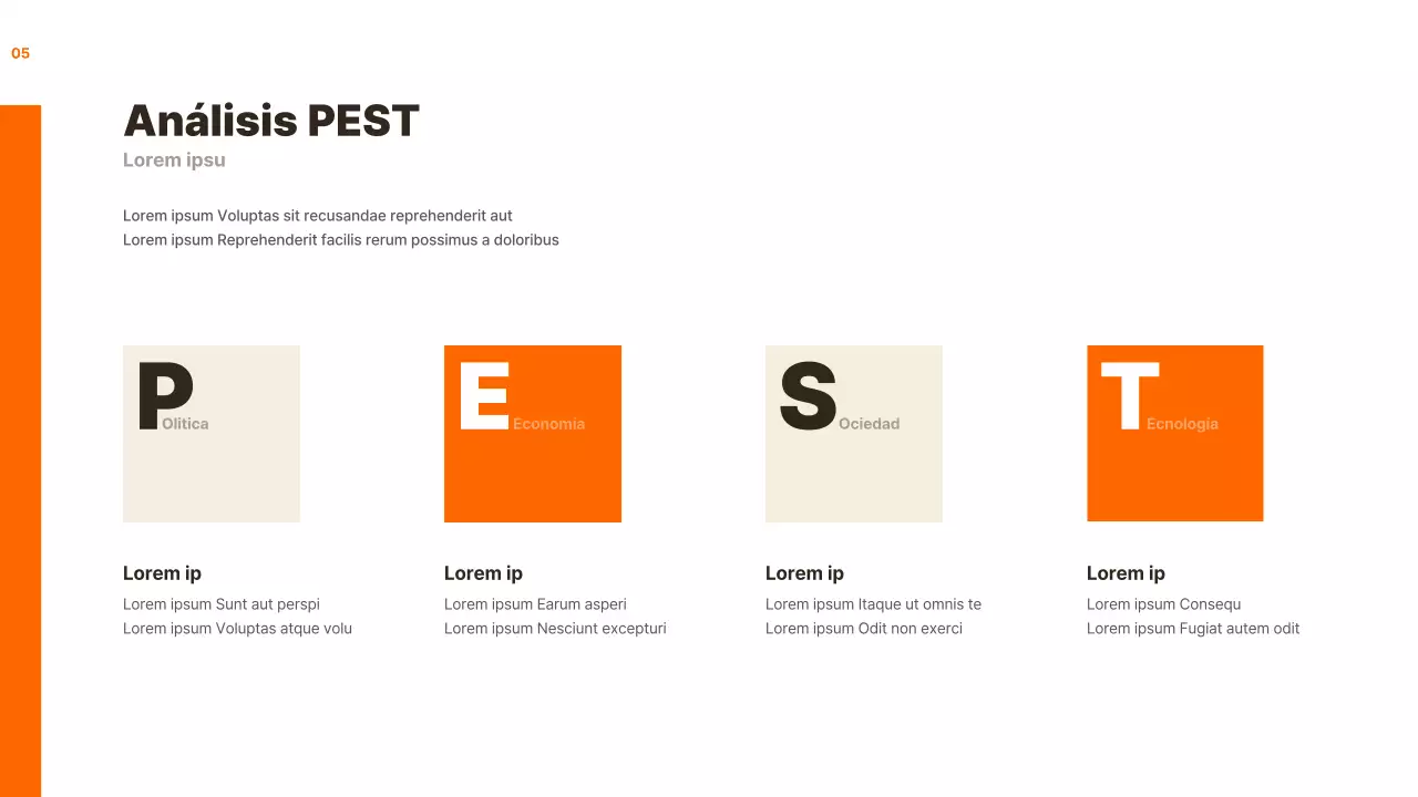 Orange and calm marketing case analysis assignment