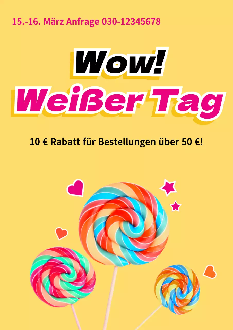 Weißer Tag