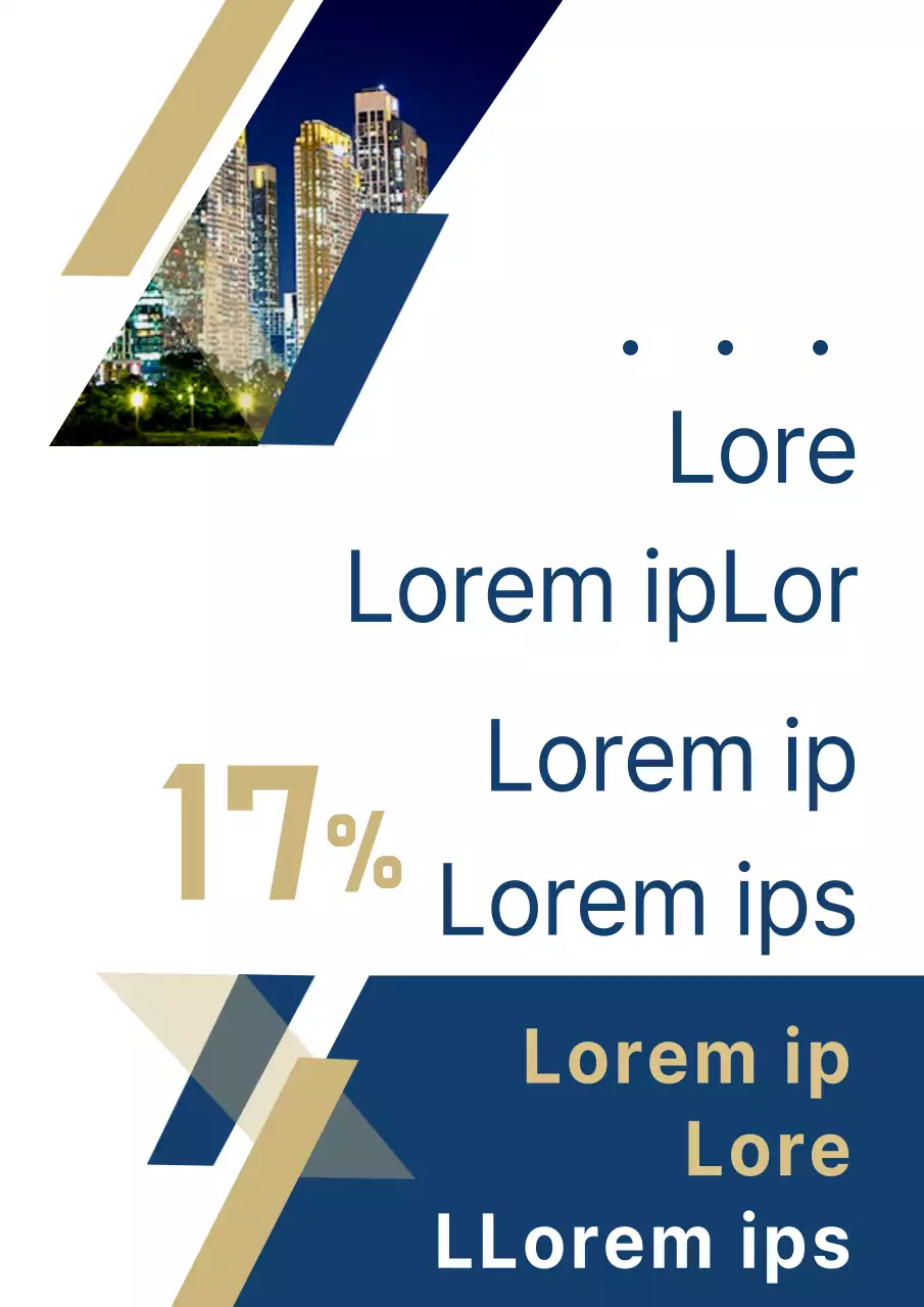 Flyer simple pour la vente d'un appartement de luxe en construction neuve