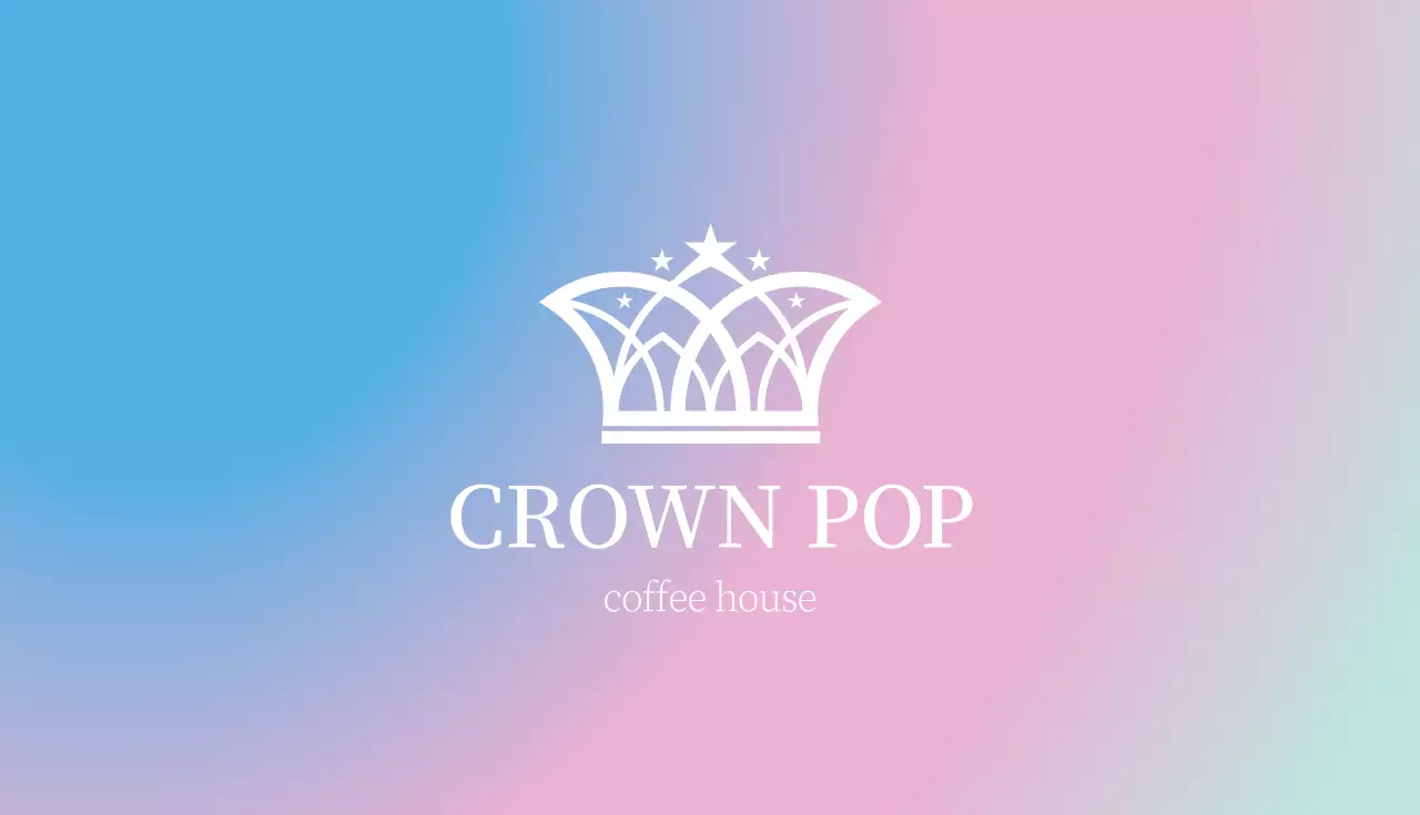 カラフル モダン カフェ 営業時間 名刺