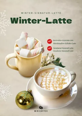 Winterliche Getränke