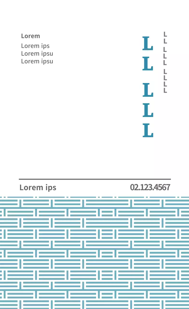 Etiqueta publicitaria azul de clínica de medicina tradicional oriental