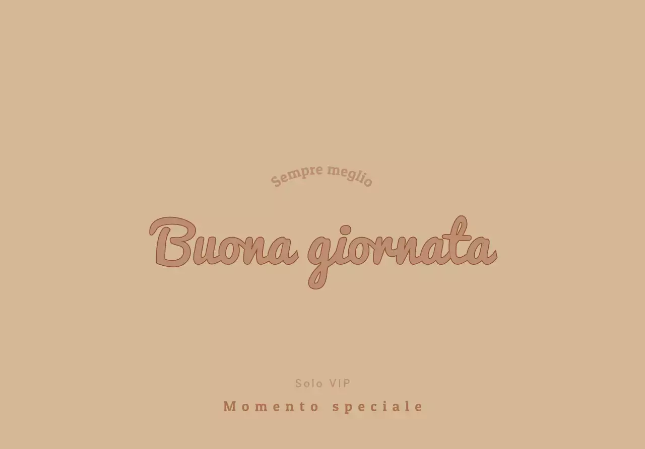 Per lettere VIP di marca con grafia beige e lussuosa