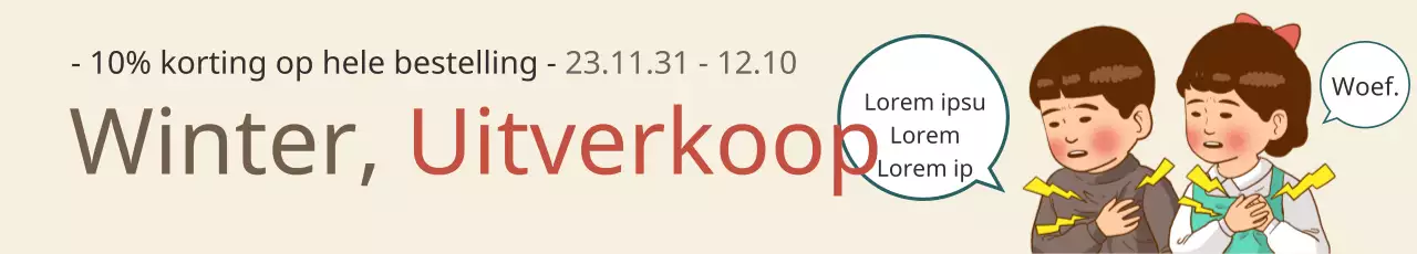 Winter uitverkoop