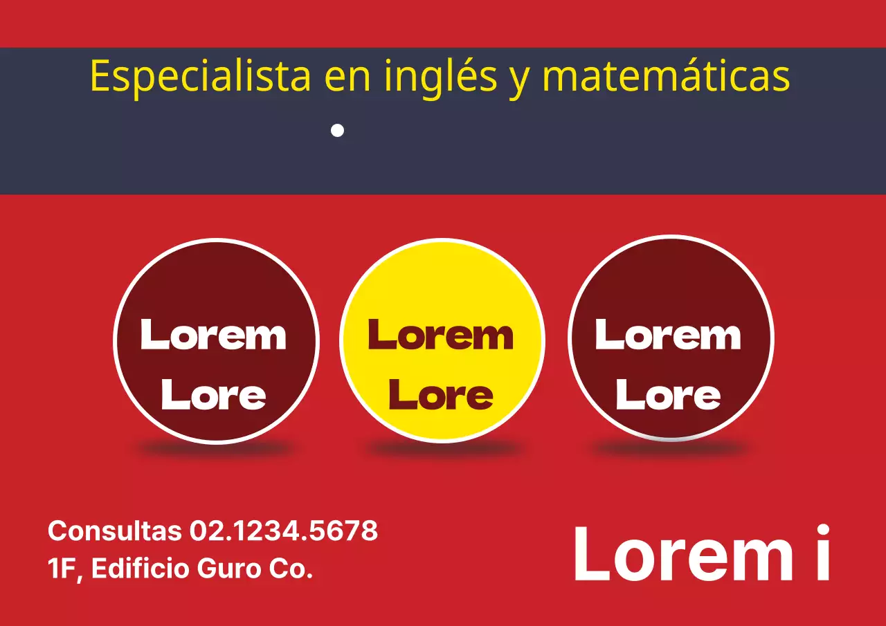 Facultad de Lengua Inglesa y Matemáticas