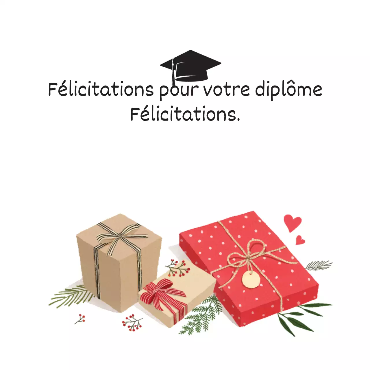 Célébrer l'obtention d'un diplôme