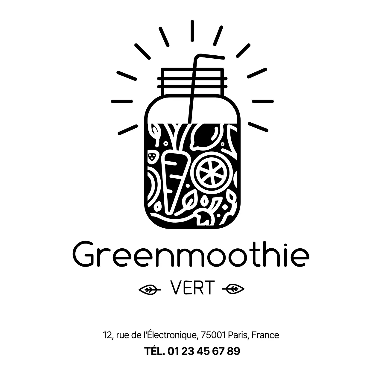 Sacs en plastique pour smoothie