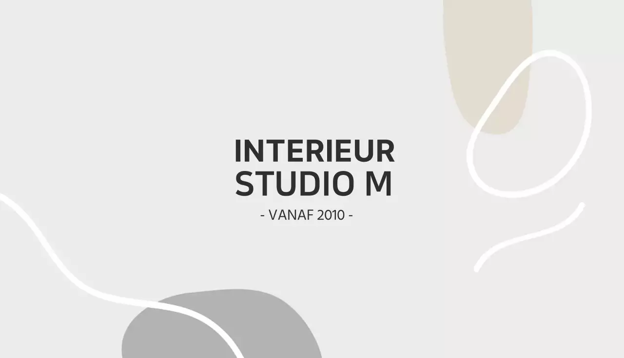 Visitekaartje interieurstudio