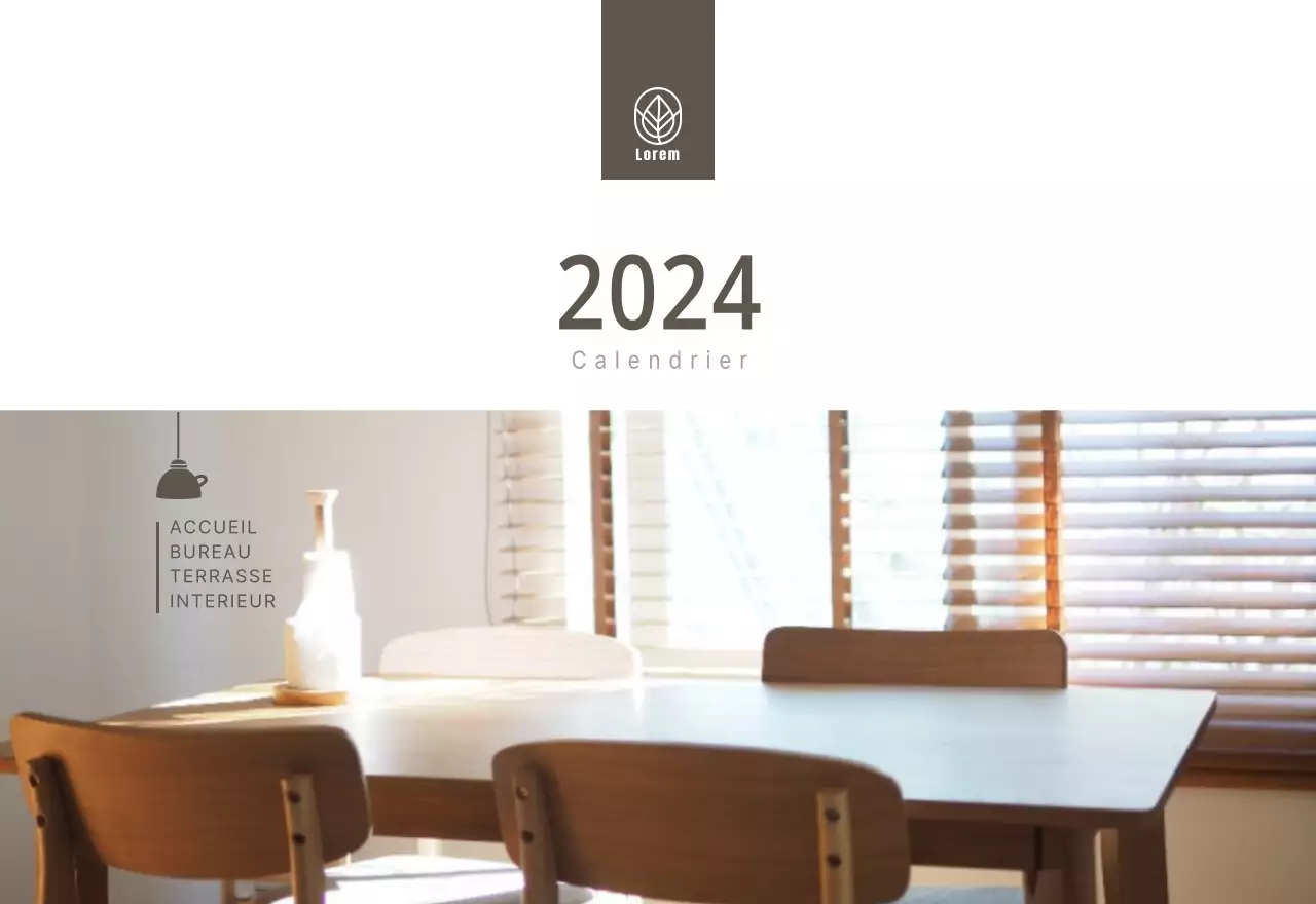 Meubles simples et naturels dans des tons beiges et neutres