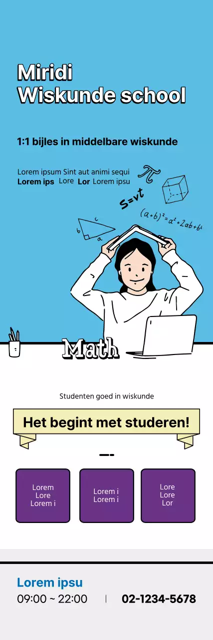 Blauwe wiskunde school