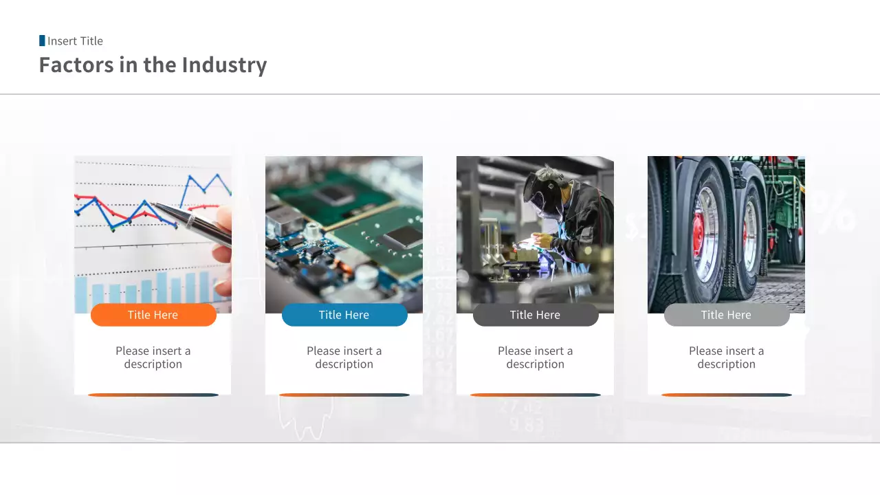 Blue Modern Industry Report Presentation