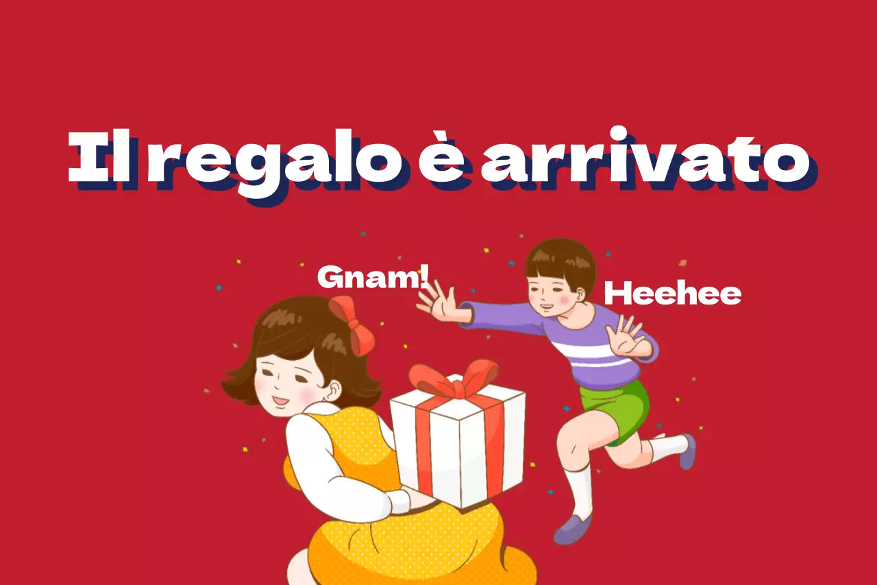 Il regalo è arrivato