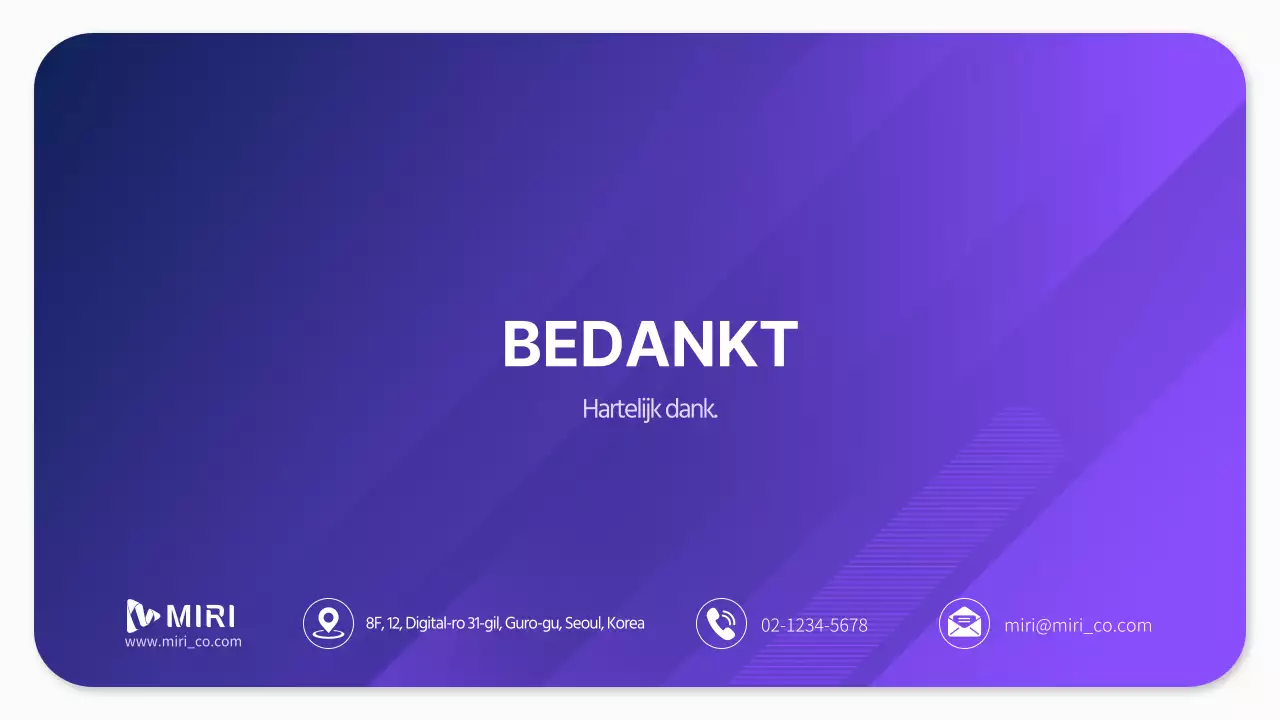 Zakelijke merkrichtlijnen in paars