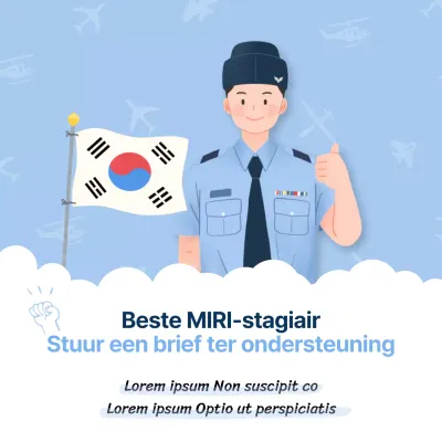 Luchtmacht cadet cheer letter in lichtblauwe tinten