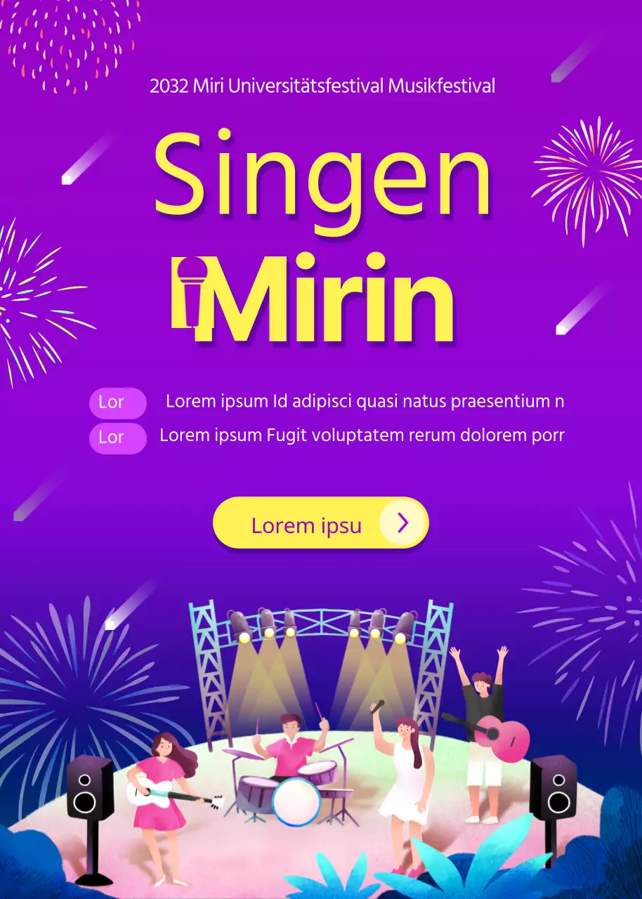 Aufruf zur Einreichung von Bewerbungen für das Konzept des Festivals der violetten und gelben Nacht