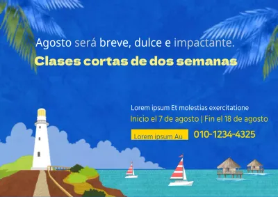 Clases cortas de finalización de 2 semanas