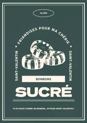 Journée blanche en vert et beige