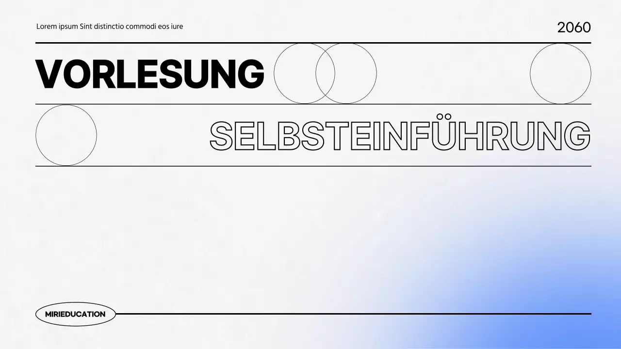 Kitschiger Projektauftrag mit lila Farbverläufen