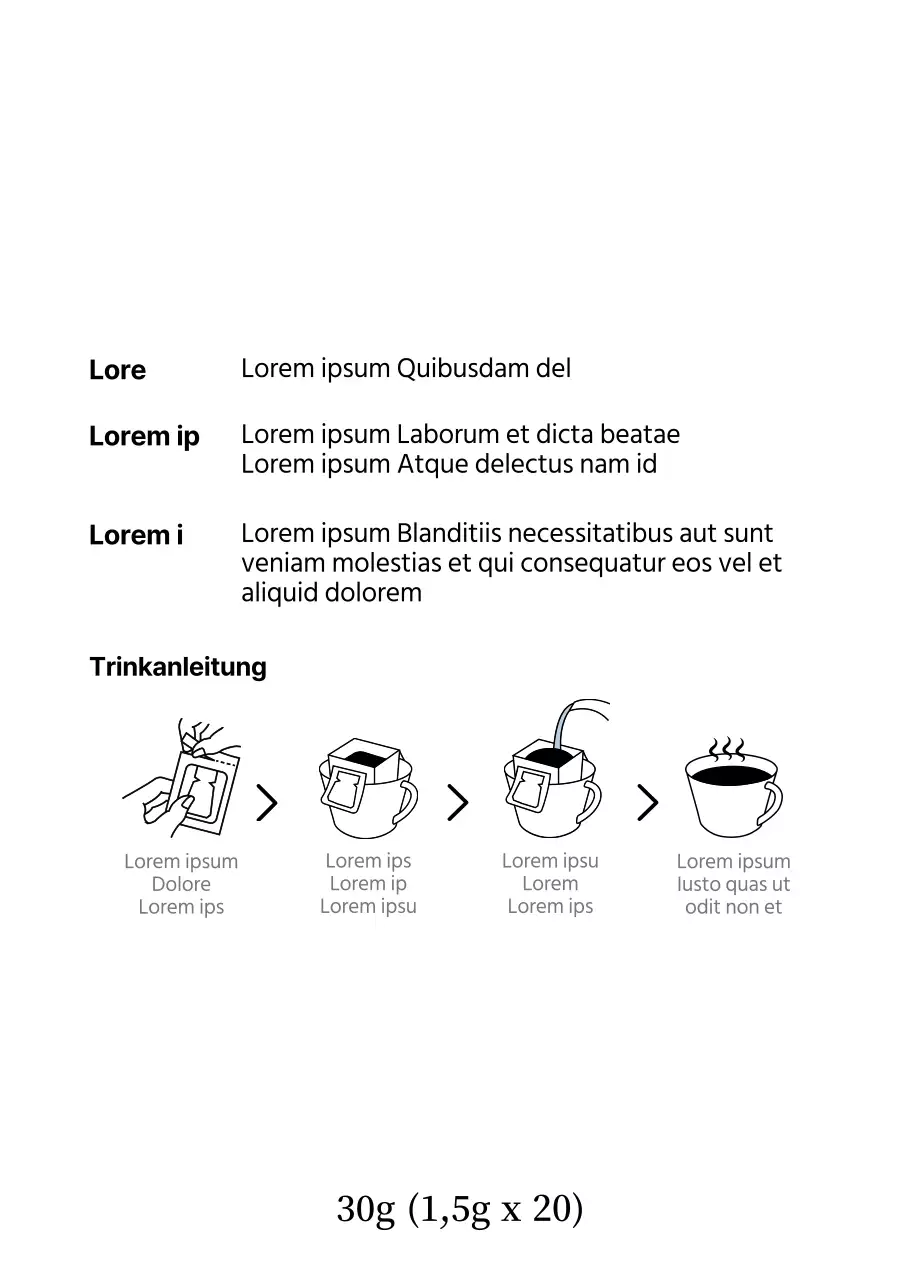 Luxuriöser Blume-Rose-Teebeutel