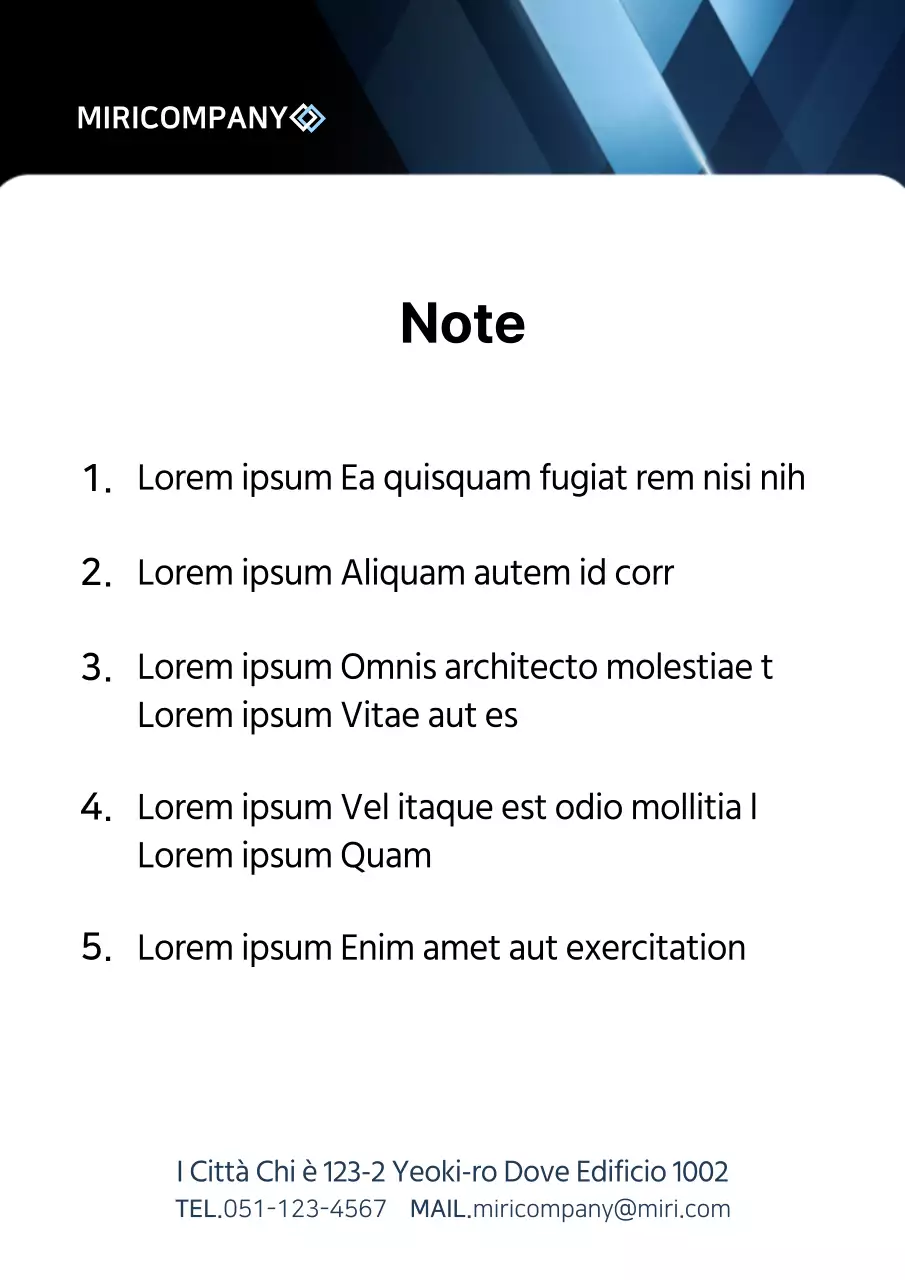 Semplice biglietto da visita per dipendenti in nero e blu sfumato