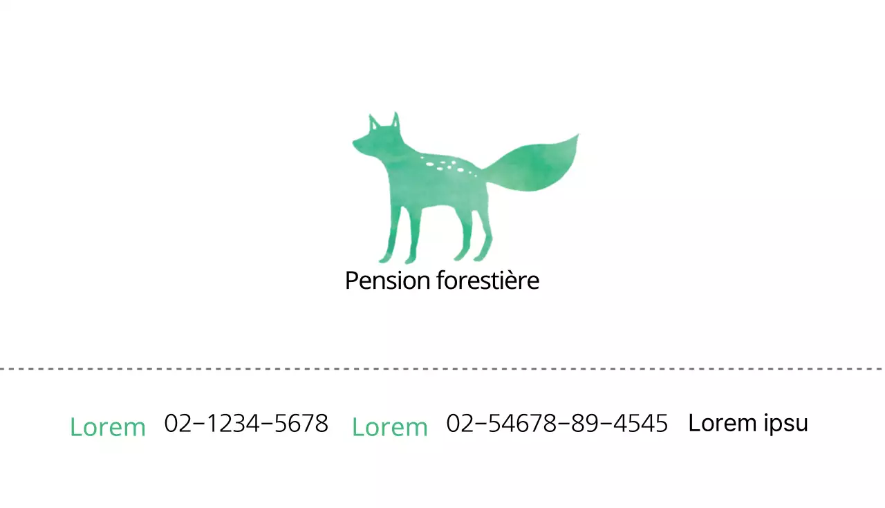 Pension dans les bois