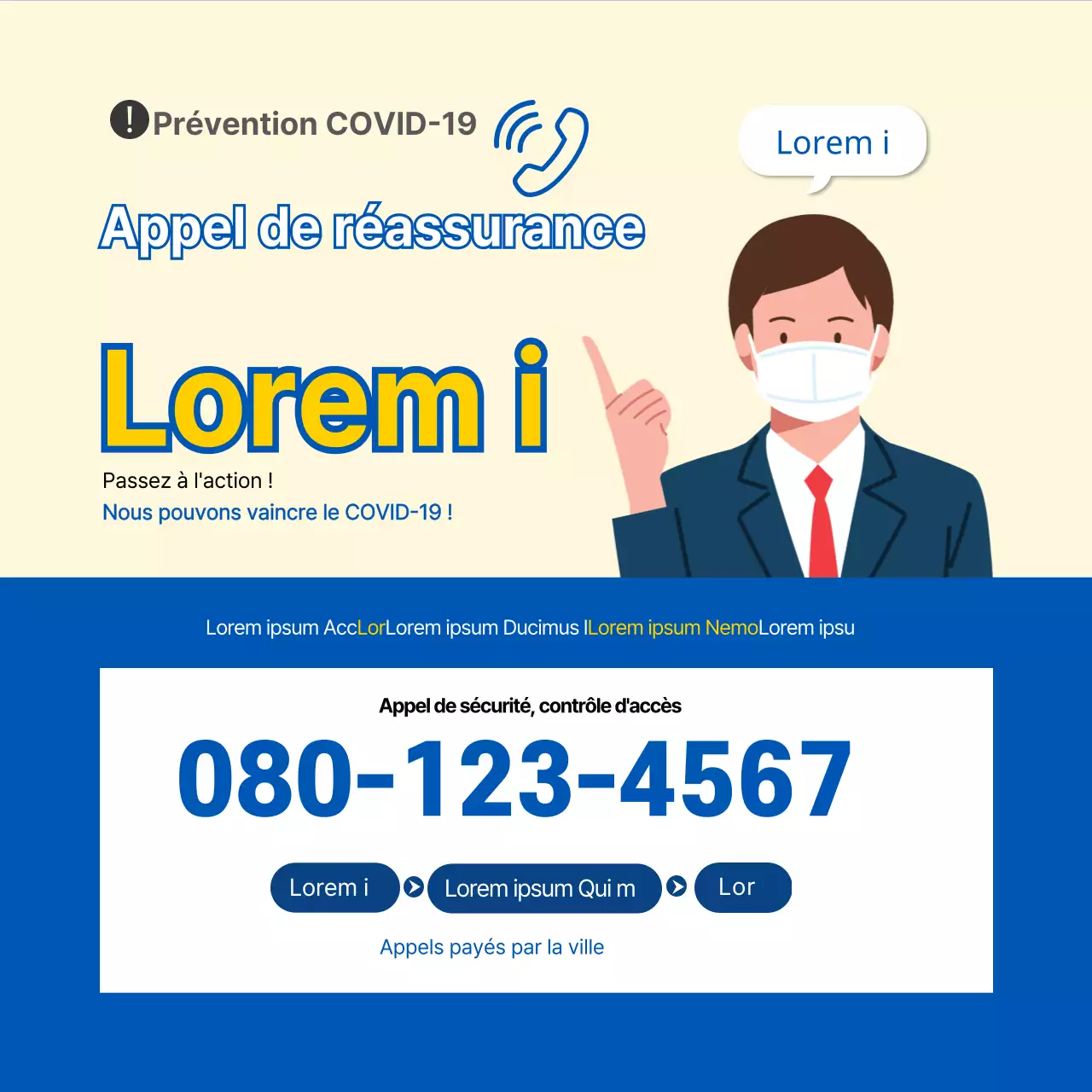 Contrôle d'accès sécurisé aux appels