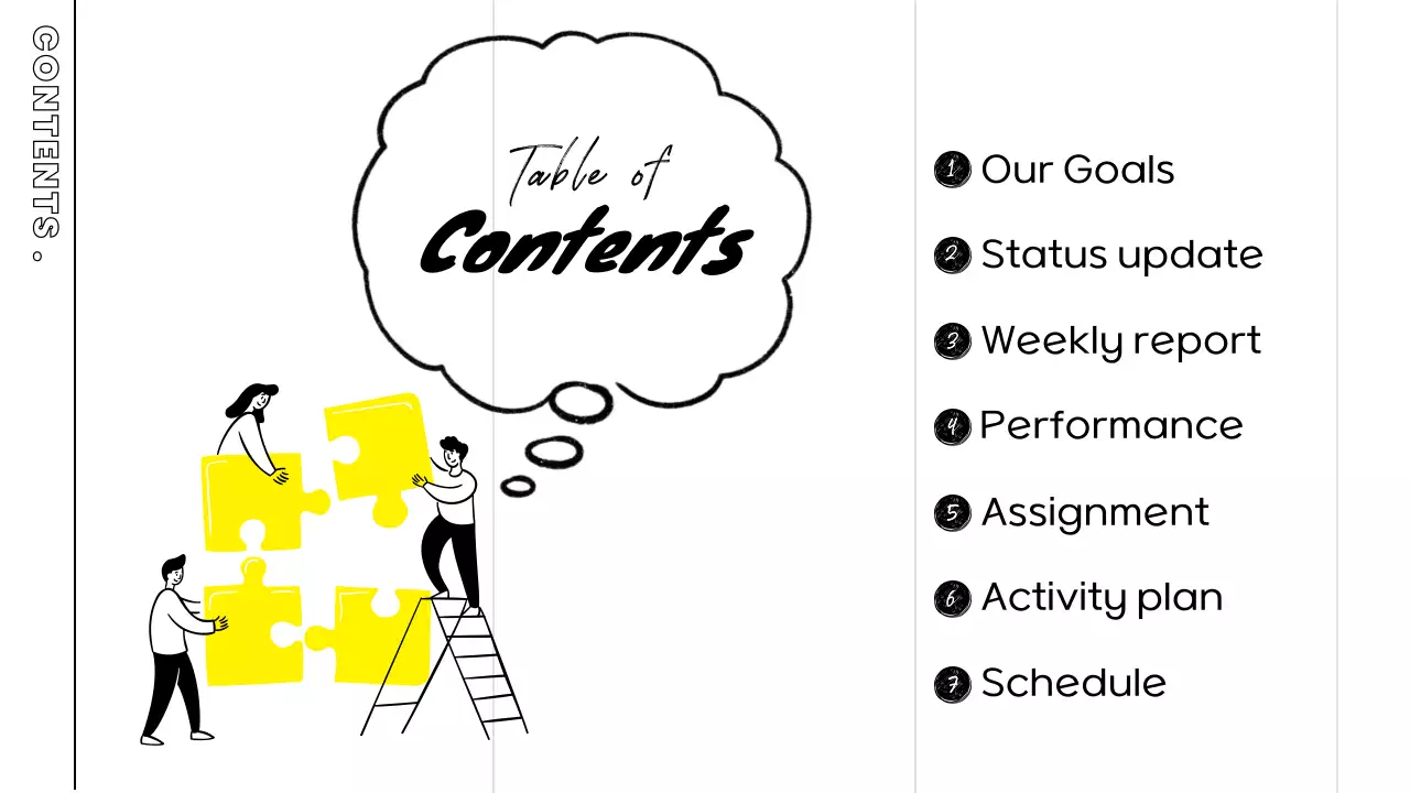 Yellow Modern Volunteer Planner Presentation