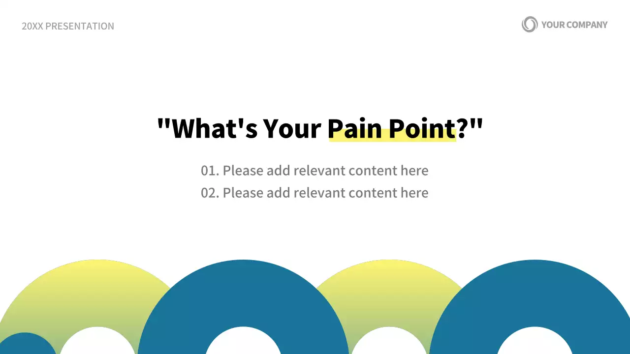 Proposal pengenalan perusahaan berwarna putih dan biru yang modern