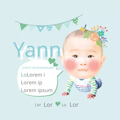 Premier anniversaire de Ye Eun Yi