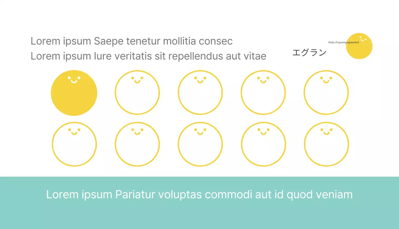 Œufs et accompagnements