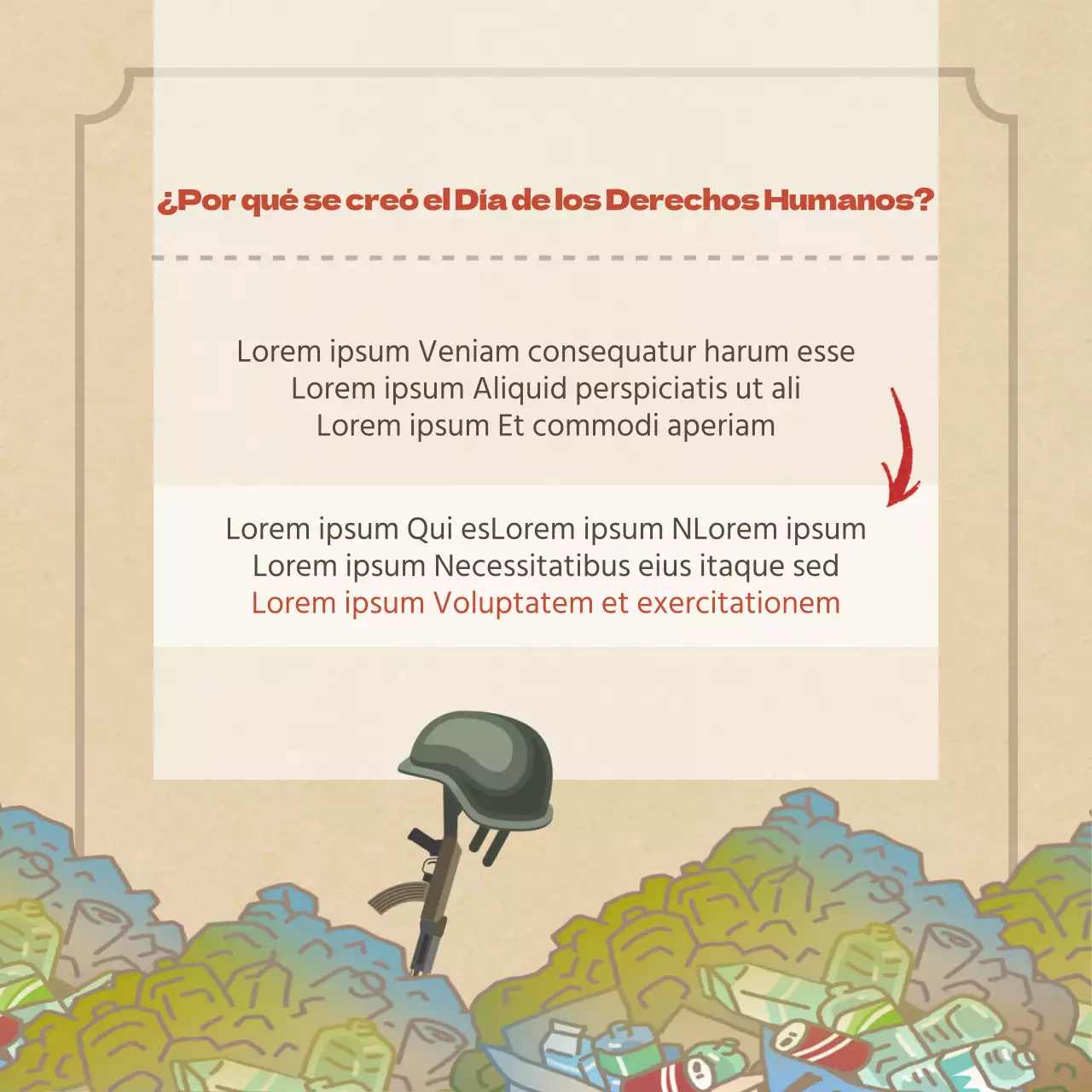 Duclass Tarjeta del Día Mundial de los Derechos HumanosDiseño de noticias