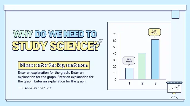 Blue Minimal Science Lecture Infographic