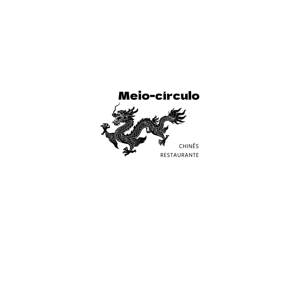 Guardanapo de meio-círculo