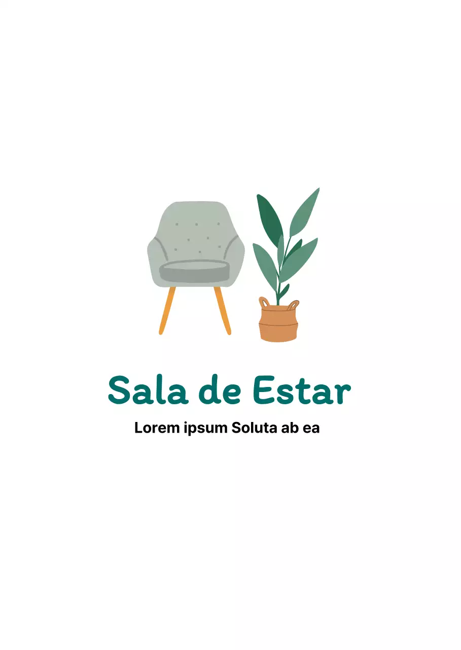 Ilustração de uma fábrica de móveis