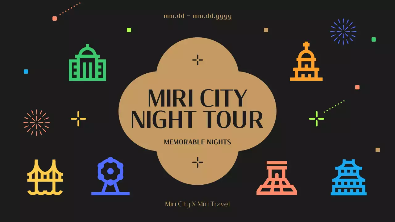 Black Modern Travel Promotion Presentation