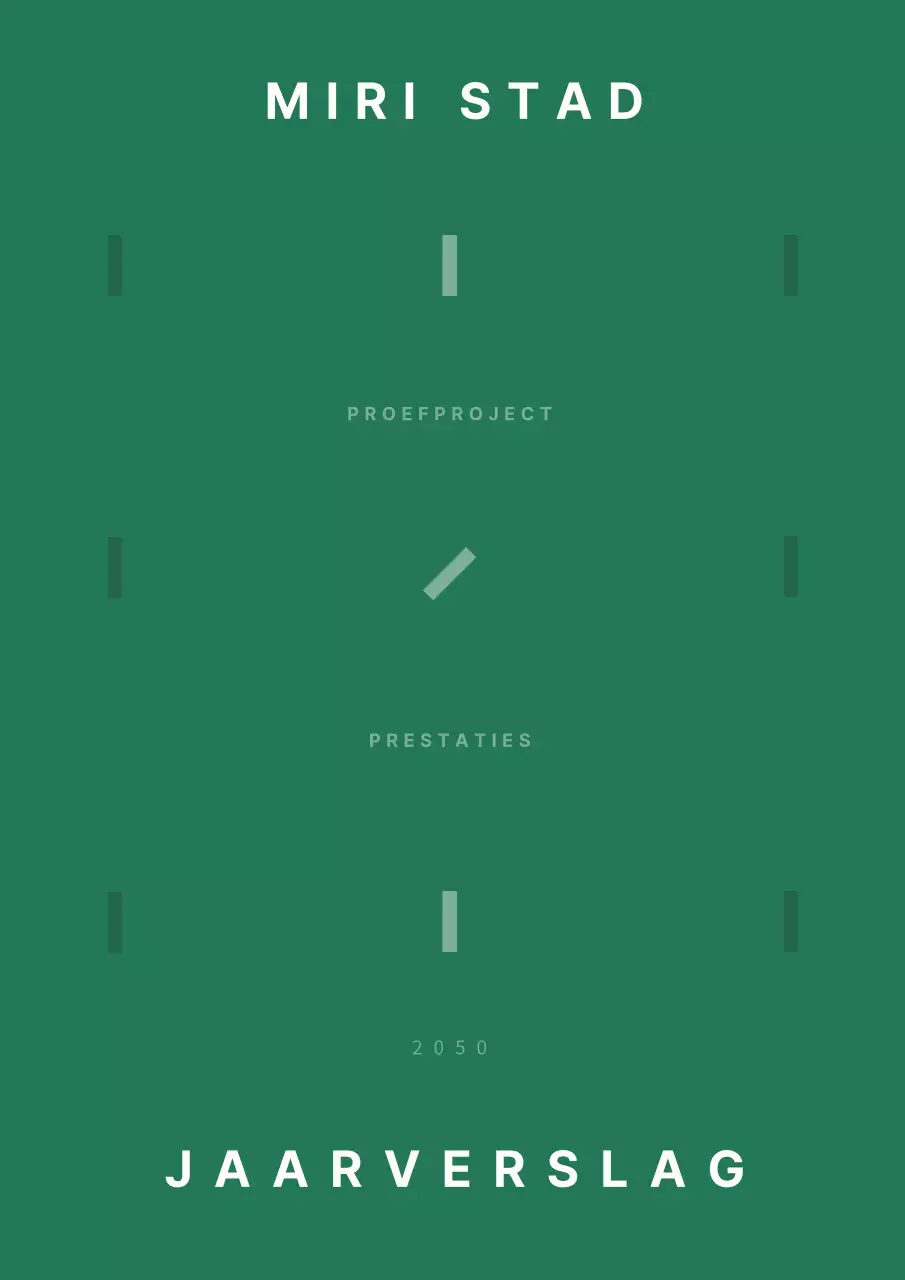 Voorblad groen-wit verslag publieke sector